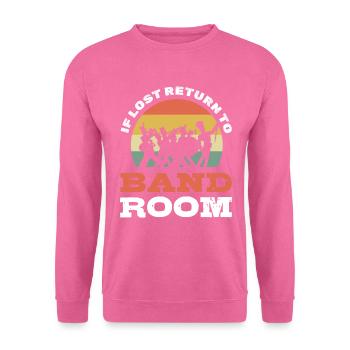 En cas de perte, retournez à la salle de musique - Sweat-shirt Unisexe - rose - Devant