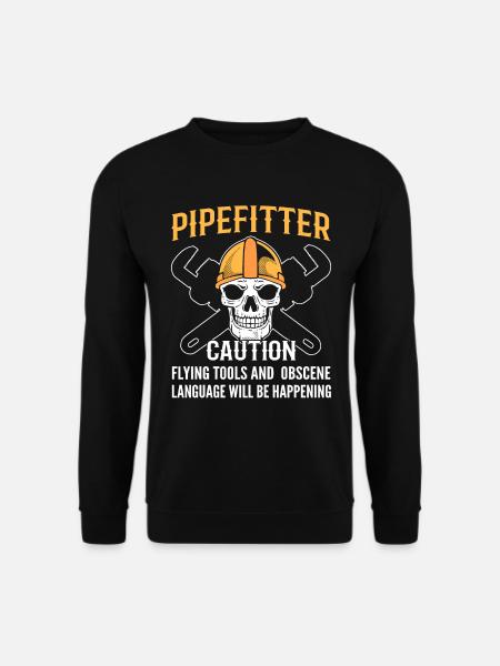 Funny plumber plumber - Unisex Sweatshirt - black