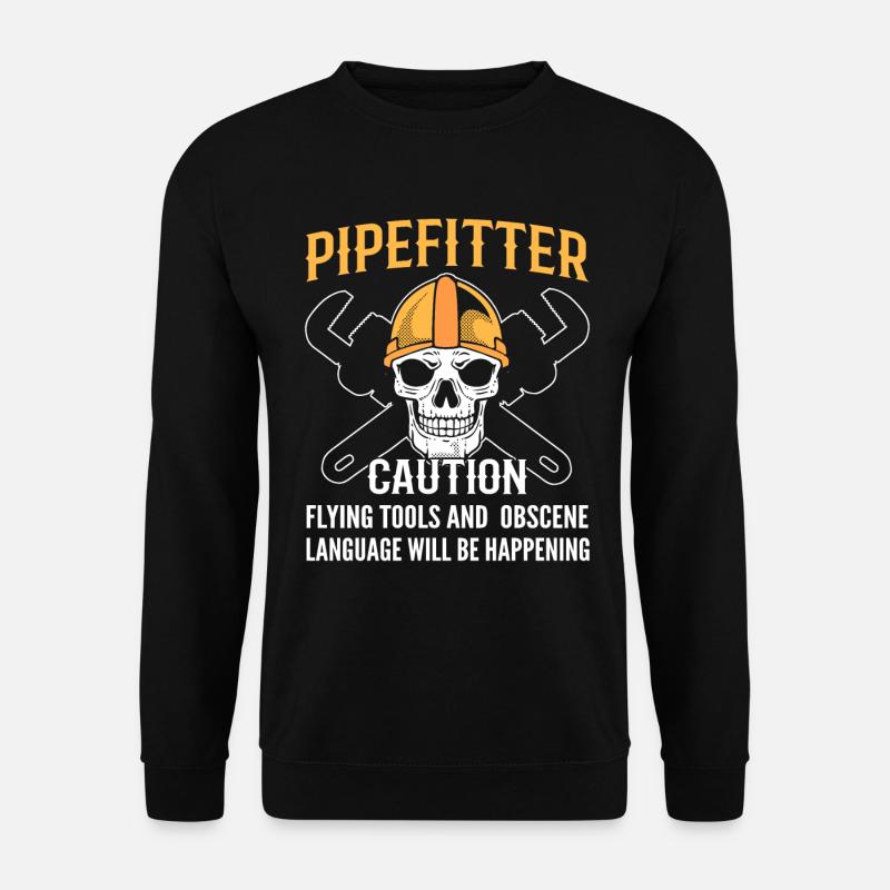 Funny plumber plumber - Unisex Sweatshirt - black