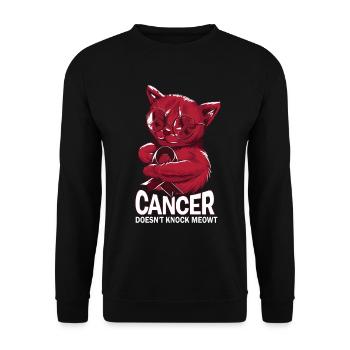 Le cancer ne réagit pas au myélome multiple - Sweat-shirt Unisexe - noir - Devant - Alina (178cm) & Michal (187cm)