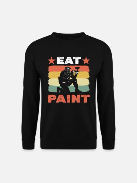 Paintball Paintball Player - Unisex Sweatshirt - black