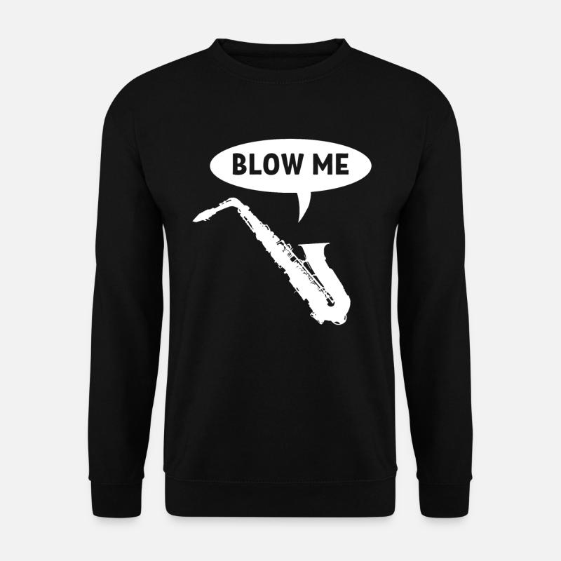 Saxophone player band member - Unisex Sweatshirt - black