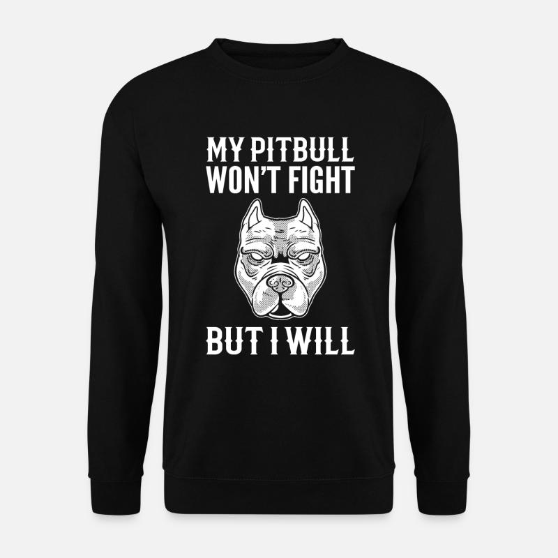 Pitbull -Liebhaber Haustiersitter - Unisex Pullover - Schwarz