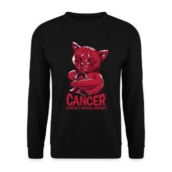 Le cancer ne réagit pas au myélome multiple - Sweat-shirt Unisexe - noir - Devant - Alina (178cm) & Michal (187cm)