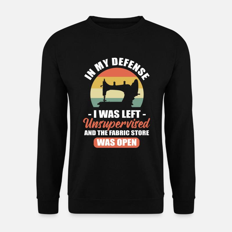 Funny stepping - Unisex Sweatshirt - black