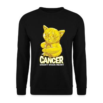 Le cancer ne vainc pas le cancer de la vessie - Sweat-shirt Unisexe - noir - Devant - Alina (178cm) & Michal (187cm)