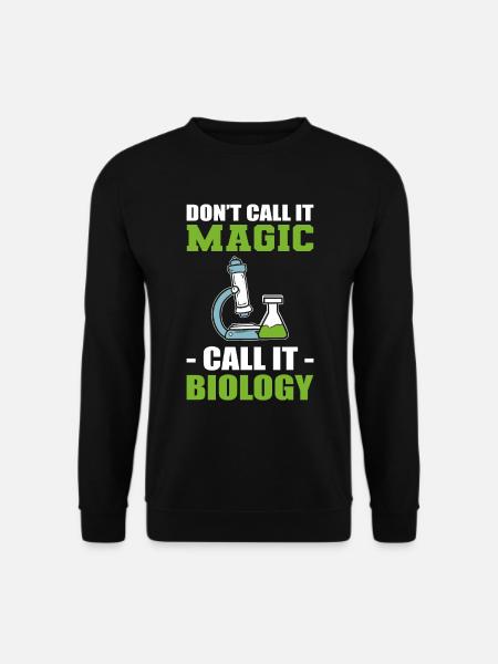 Biologie Microscope Biologiste - Sweat-shirt Unisexe - noir