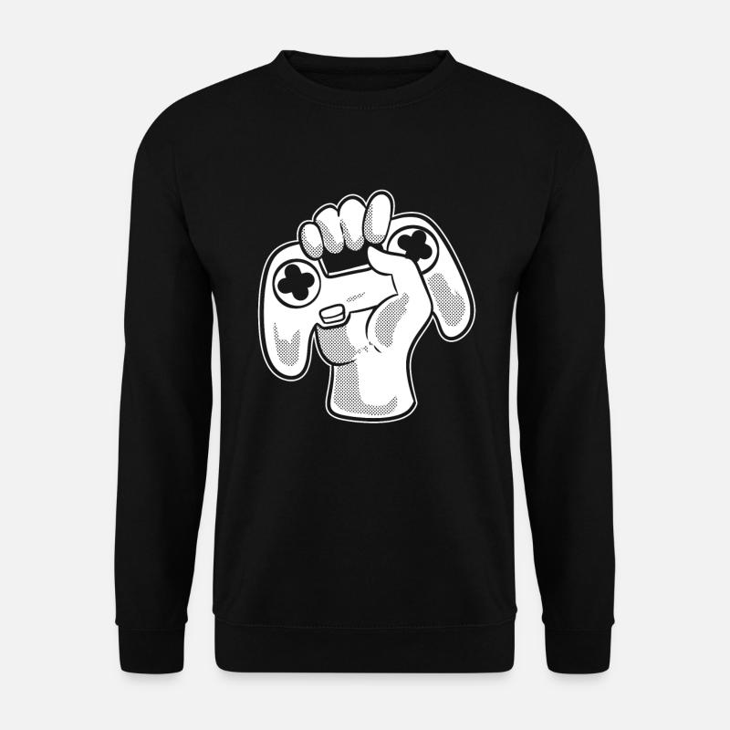 Videospiel -Controller Computerfreak - Unisex Pullover - Schwarz