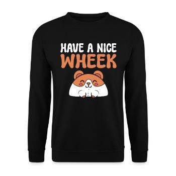 Drôle de vétérinaire - Sweat-shirt Unisexe - noir - Devant - Alina (178cm) & Michal (187cm)