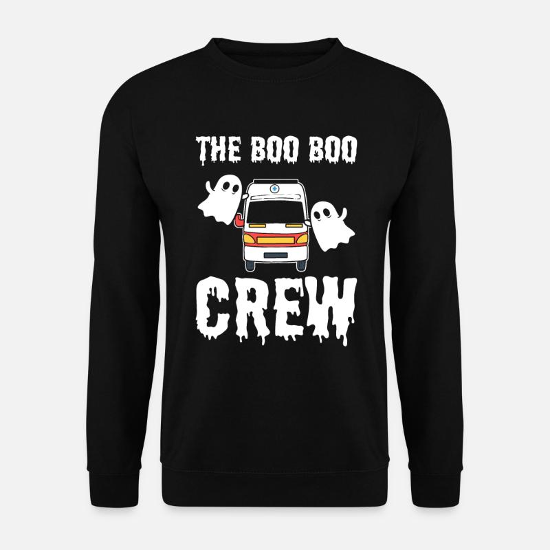 The Boo Boo Crew Krankenwagenfahrer - Unisex Pullover - Schwarz