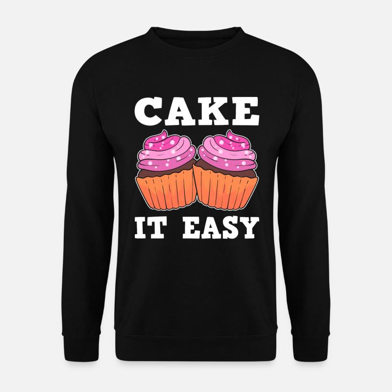 Cake It Easy Gebäckmacher - Unisex Pullover - Schwarz