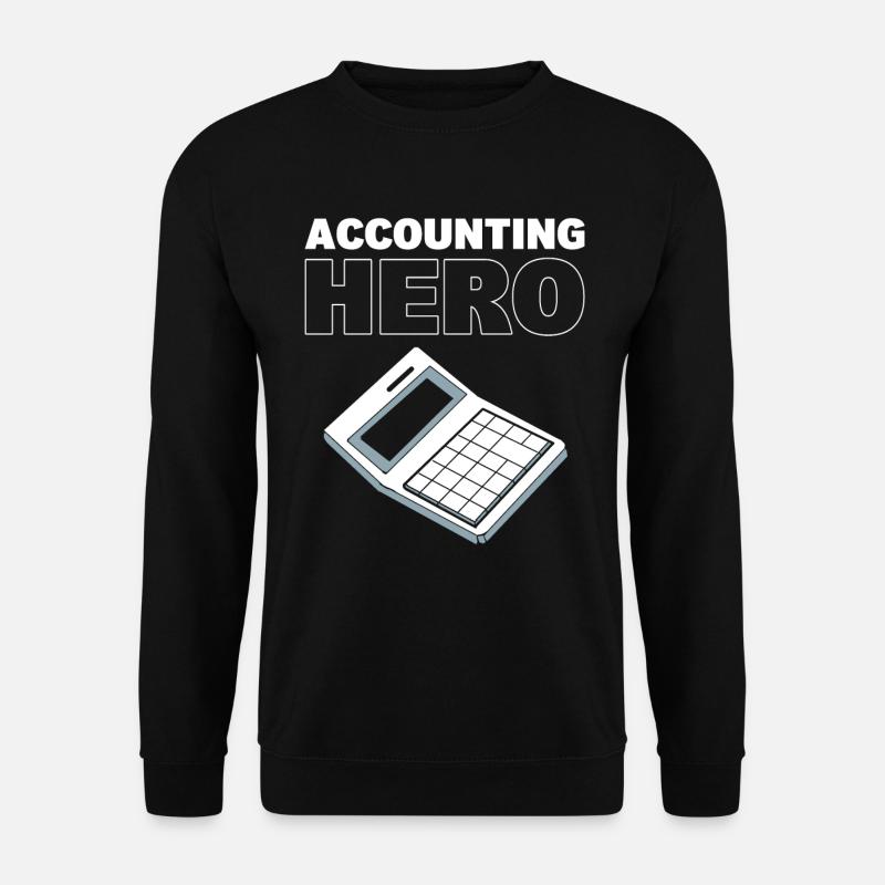 Accounting Hero Buchhalter - Unisex Pullover - Schwarz