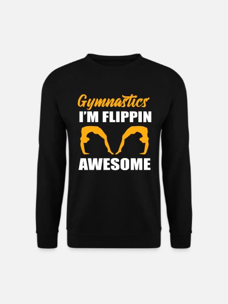 Akrobatische Fähigkeiten Turner - Unisex Pullover - Schwarz