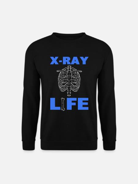 X-ray Life Radiologie -Techniker - Unisex Pullover - Schwarz