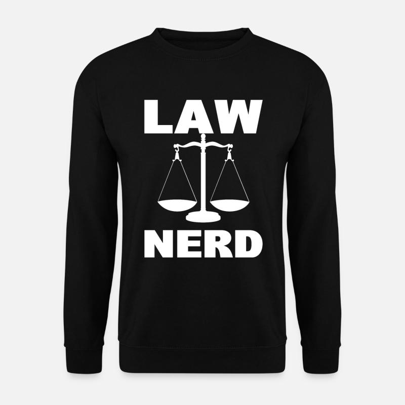 Law Nerd Rechtsanwalt - Unisex Pullover - Schwarz