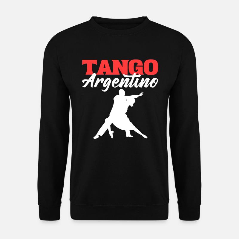 Tango Argentino Tango Tänzer - Unisex Pullover - Schwarz