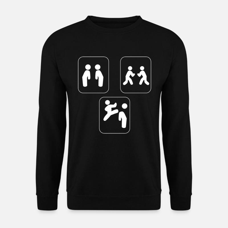 Taekwondo Evolution Taekwondo Ausbilder - Unisex Pullover - Schwarz