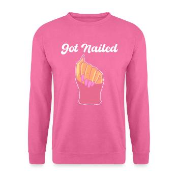 Got Nailed Nagelkünstler - Unisex Pullover - Pink - Vorne