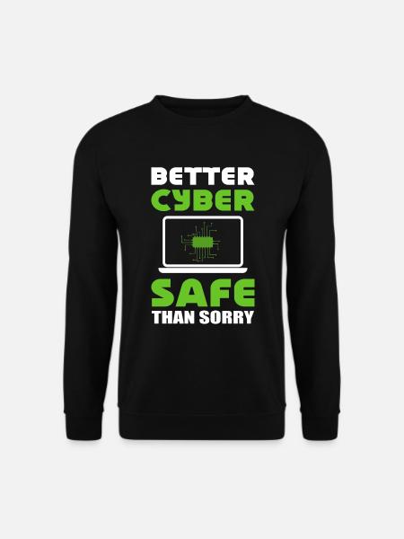 Internet-Sicherheit Softwareentwickler - Unisex Pullover - Schwarz