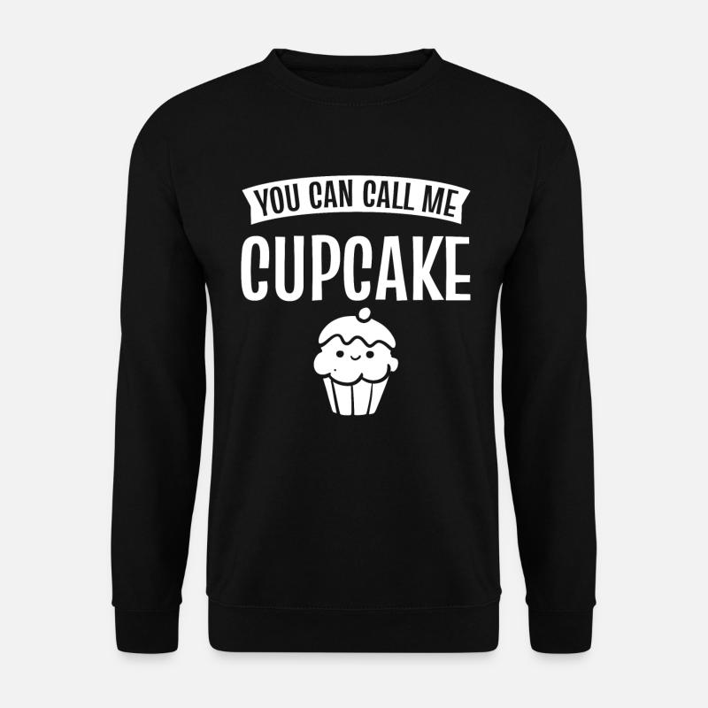 You Can Call Me Cupcake Bäckerei Merchandiser - Unisex Pullover - Schwarz