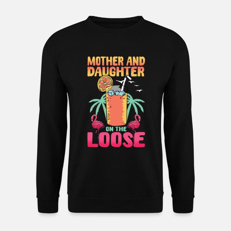 Mutter-tochter-mutter-tochter-reise 2024 - Unisex Pullover - Schwarz