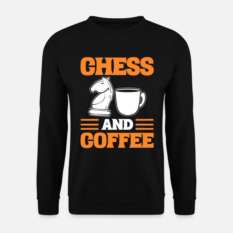 Chess And Coffee Schachmeister - Unisex Pullover - Schwarz