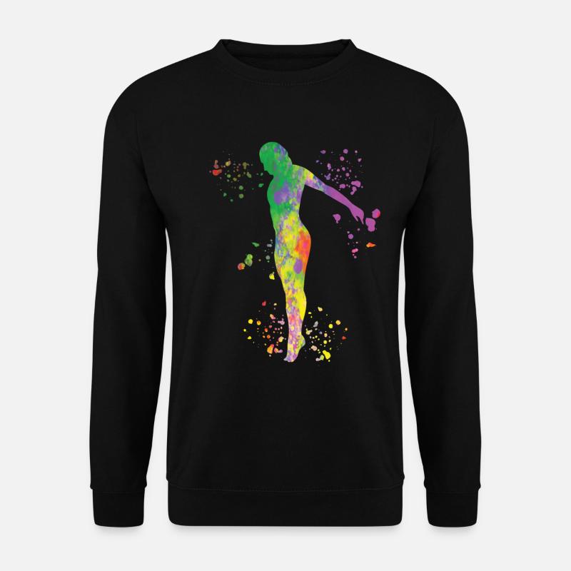 Diving Diving Synchronized Diving - Unisex Sweatshirt - black