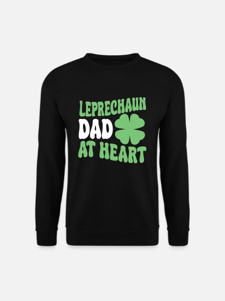 Leprechaun Dad - Unisex Sweatshirt - black