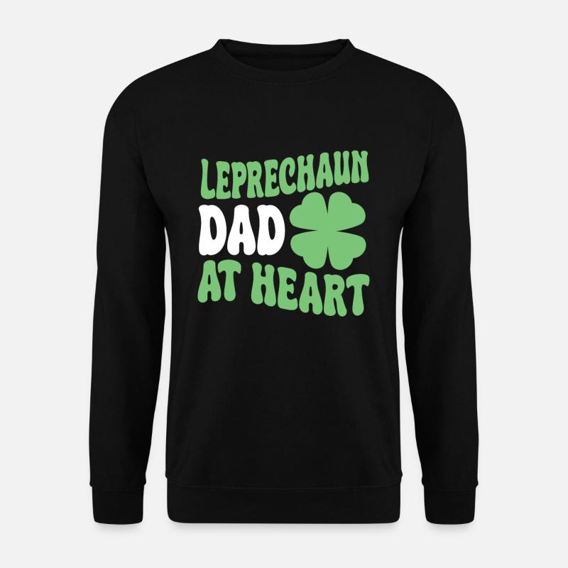 Leprechaun Dad - Unisex Sweatshirt - black