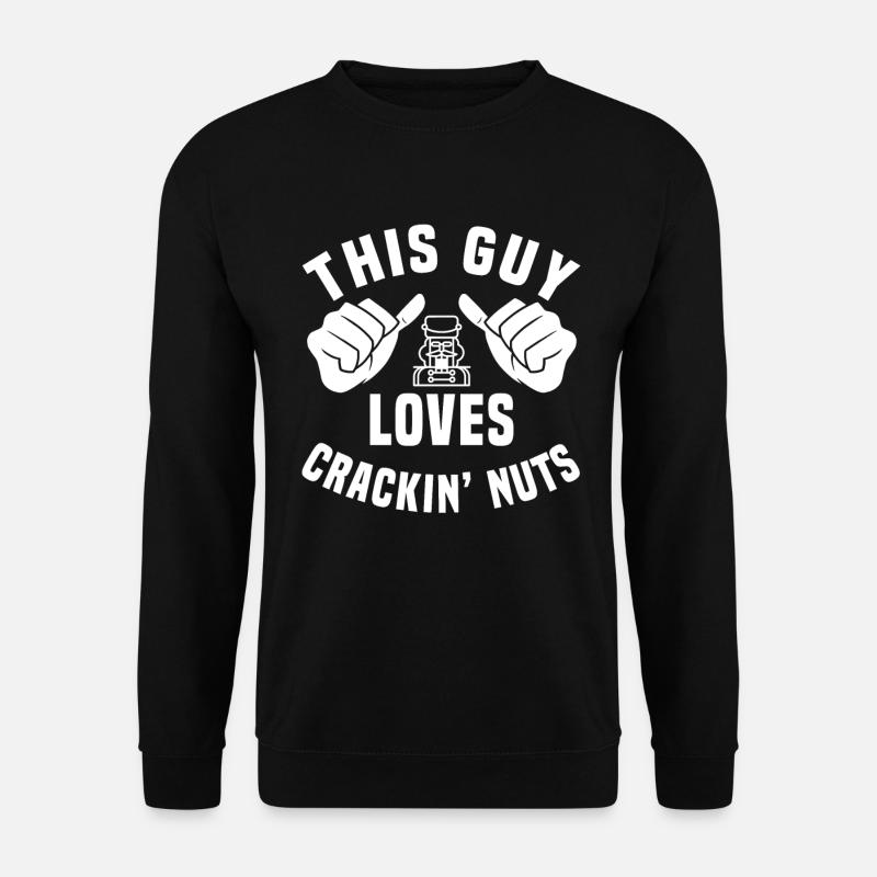 Nussknacker Design Für Männer - Unisex Pullover - Schwarz