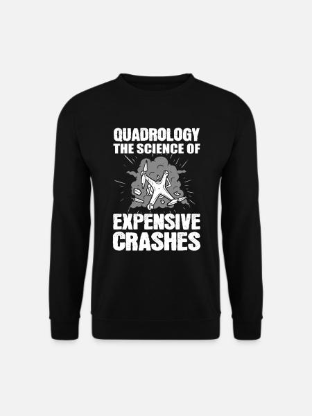 Lustiger Drohnenpilot Drohnenoperator - Unisex Pullover - Schwarz