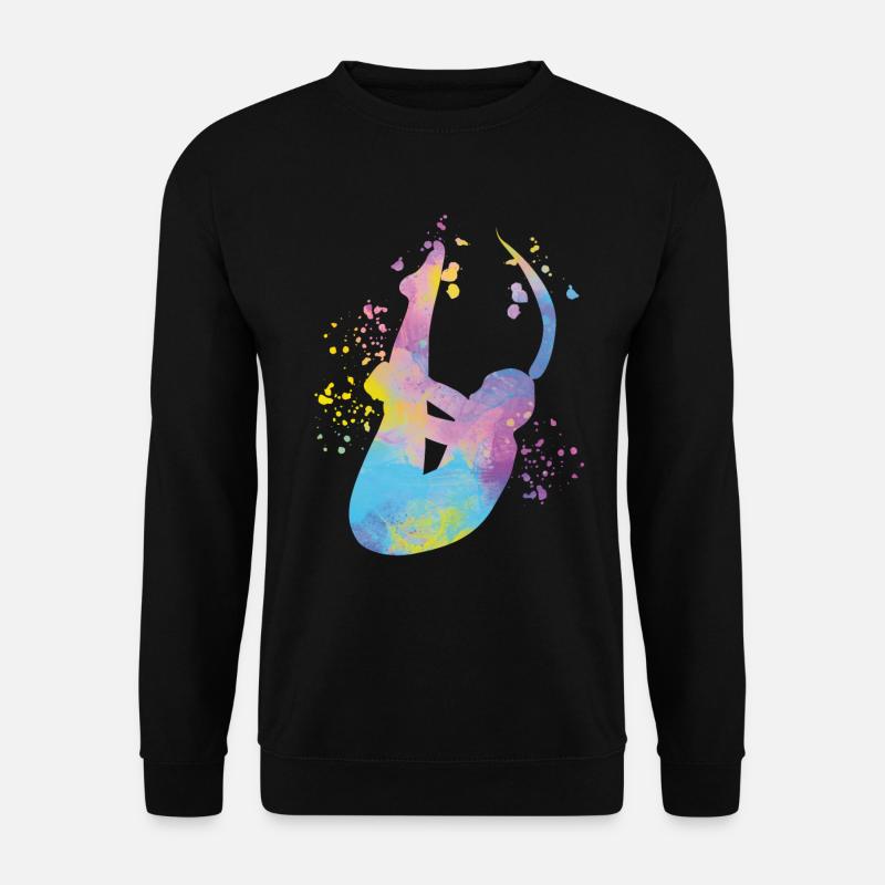 Turmspringen Synchronspringen Kunstspringen - Unisex Pullover - Schwarz