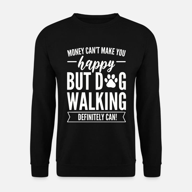 Hundeliebhaber Hundesitter - Unisex Pullover - Schwarz
