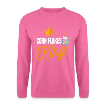 Corn Flakes King - Unisex Sweatshirt - pink - Front