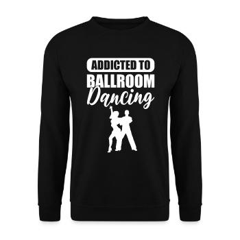 Ballsaal Tanzliebhaber Tanzlehrer - Unisex Pullover - Schwarz - Vorne - Alina (178cm) & Michal (187cm)