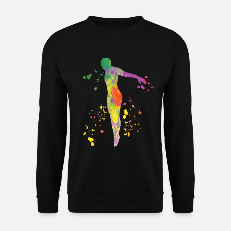 Turmspringen Kunstspringen Synchronspringen - Unisex Pullover - Schwarz