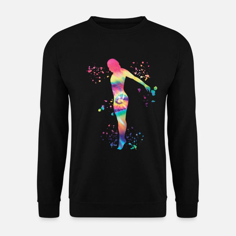 Turmspringen Synchronspringen Kunstspringen - Unisex Pullover - Schwarz