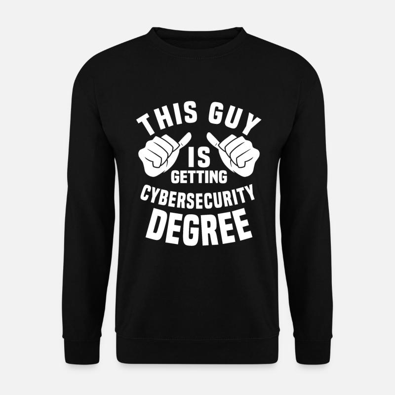 Cybersecurity Student - Unisex Sweatshirt - black