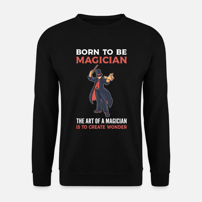 Magierleben Zauberer - Unisex Pullover - Schwarz