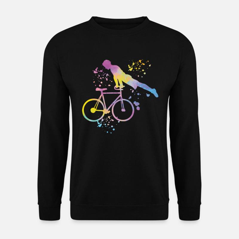 Kunstradfahren Kunstradfahrer - Unisex Pullover - Schwarz
