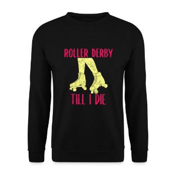 Sportarten Inlineskater - Unisex Pullover - Schwarz - Vorne - Alina (178cm) & Michal (187cm)