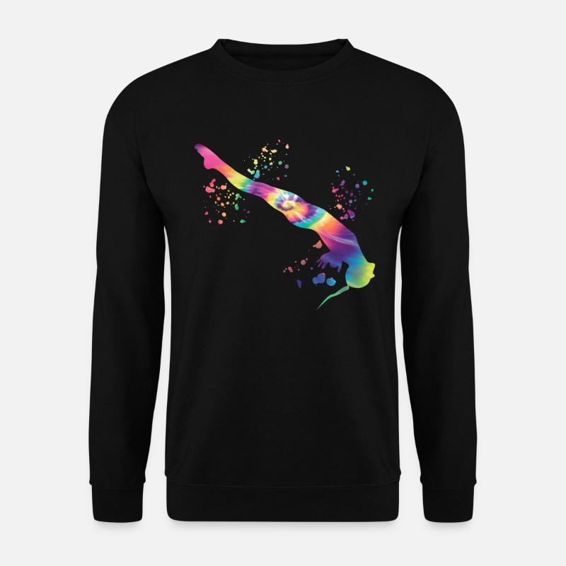 Synchronisierter Wassertaucher High Diver - Unisex Pullover - Schwarz