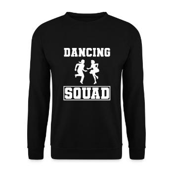 Tänzer Tanzlehrer - Unisex Pullover - Schwarz - Vorne - Alina (178cm) & Michal (187cm)