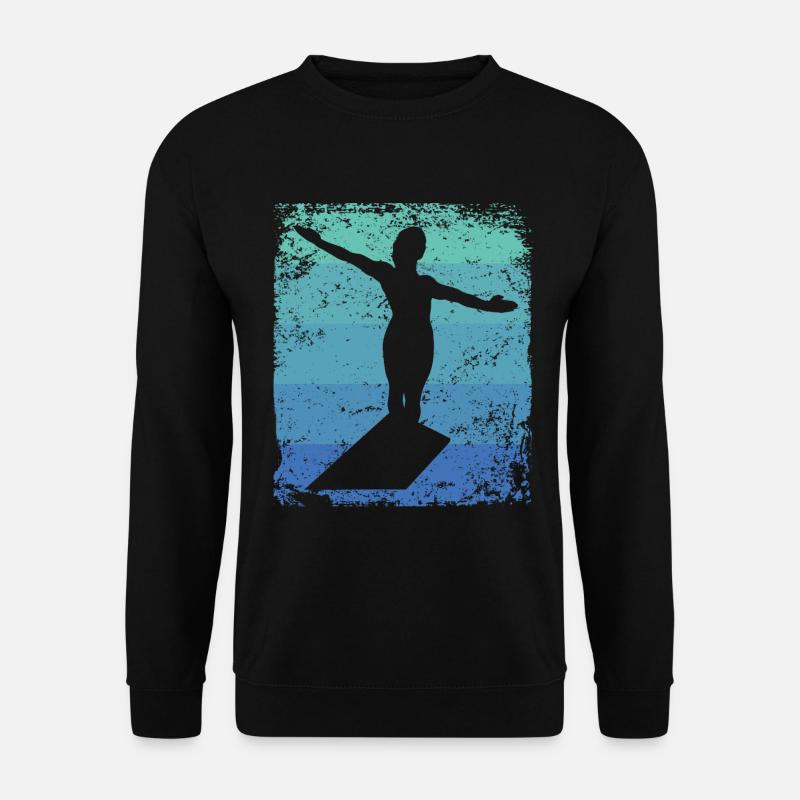Synchronized Water Diver High Diver - Unisex Sweatshirt - black