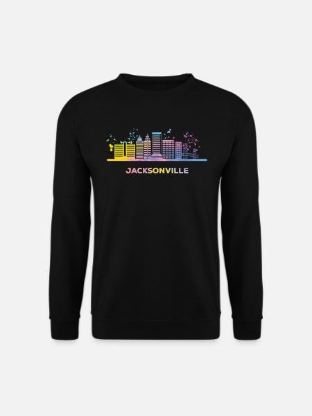 Jacksonvillians Skyline Jacksonville - Unisex Sweatshirt - black