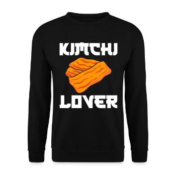 Kimchi Lover Koreanischer Koch - Unisex Pullover - Schwarz - Vorne - Alina (178cm) & Michal (187cm)