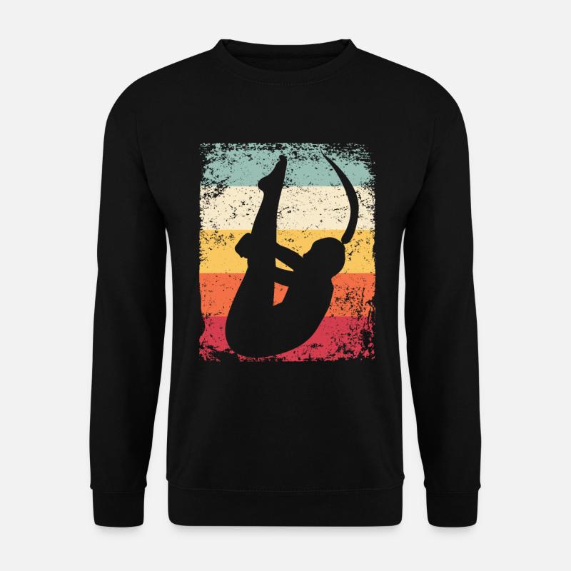 Synchronisierter Wassertaucher High Diver - Unisex Pullover - Schwarz