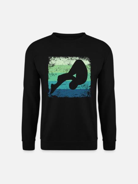 Diving, Artistic Jumping, Synchronized Diving - Unisex Sweatshirt - black