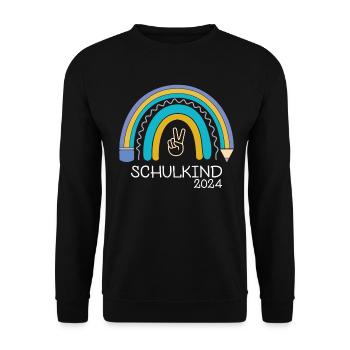 Rentrée scolaire 2024 - Sweat-shirt Unisexe - noir - Devant - Alina (178cm) & Michal (187cm)