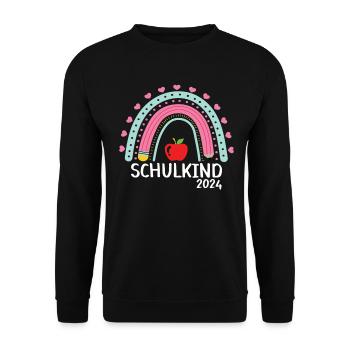 Rentrée scolaire 2024 - Sweat-shirt Unisexe - noir - Devant - Alina (178cm) & Michal (187cm)